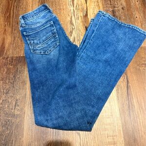 BKE Deep Blue Flare Jeans